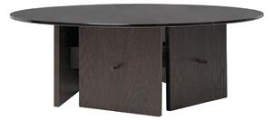 Konferenčný stolík Aukko, Tinted Glass / Dark Oak – Ferm Living