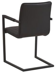 Set 2 ks. jedálenských stoličiek BOLENDE (čierna). Vlastná spoľahlivá doprava až k Vám domov. 1023598
