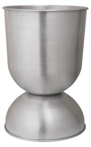 Kvetináč Hourglass, L, Aluminium – Ferm Living