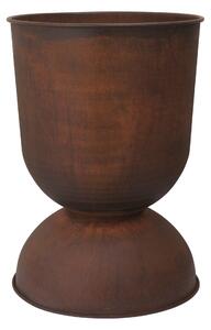 Kvetináč Hourglass, L, Rust – Ferm Living