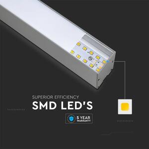 LED Solution Strieborné lineárne závesné LED svietidlo 40W Premium 21375