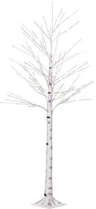 VOLTRONIC LED breza,8 funkcií s ovládačom,teplá biela,150 cm