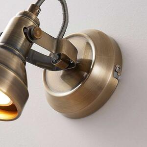 Lindby - Perseas LED Nástenné Svietidlo Antique Brass Lindby - Lampemesteren