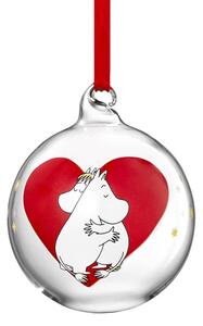 Muurla Vianočná ozdoba Moomin Heart 7cm