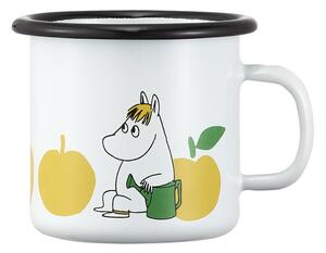 Hrnček Moomin Joyful Apples 0,25l, smalt / bielo-žltý