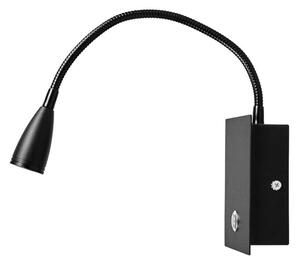 Lucande - Torin LED Nástenné Svietidlo Black Lucande - Lampemesteren