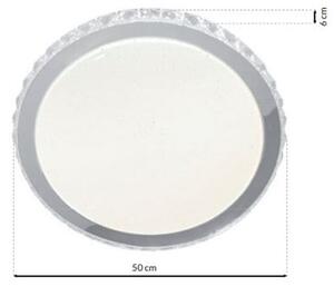 Stropné LED svietidlo Layla, 1x LED 50w, 3000-6000k, w/ch, s ovládačom
