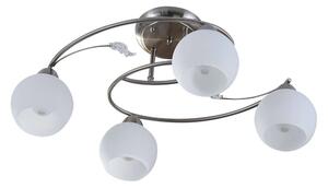 Lindby - Svean 4 Stropné Lampa White/Nickel - Lampemesteren