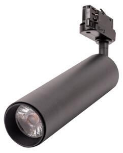 LED Solution Čierny lištový LED reflektor 15W 3F Premium Farba svetla: Teplá biela 359