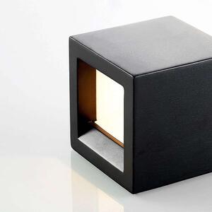 Lindby - Quaso LED Nástenné Svietidlo Black Lindby - Lampemesteren