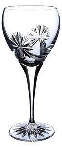 Onte Crystal Bohemia Crystal ručne brúsené poháre na biele víno Mašle 270 ml 2KS