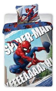 Posteľné obliečky - posteľná bielizeň - Spider-man - 100% bavlna -140 x 200 + 70 x 90 cm