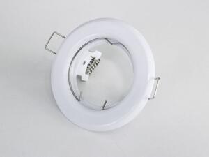 LED Solution Podhľadový rámček bielý guľatý 10410