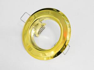 T-LED Podhľadový rámček grafitový zlatý guľatý 10413