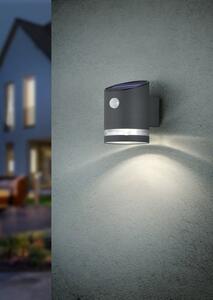 LED nástenné svietidlo Reality Salta antracit R22231142