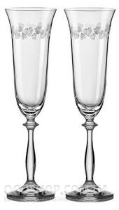 Crystalex poháre na šampanské Angela Love 190 ml 2 KS