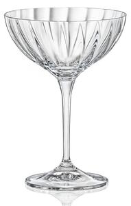 Crystalex sada farebných pohárov na martini Kate Optic 210 ml 6 KS