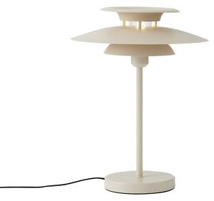 Retro stolná lampa béžová oceľ 45cm - Pauly
