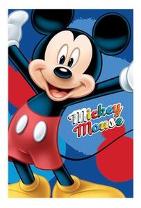 Detská fleecová / flísová deka Mickey Mouse - Disney - 100 x 140 cm