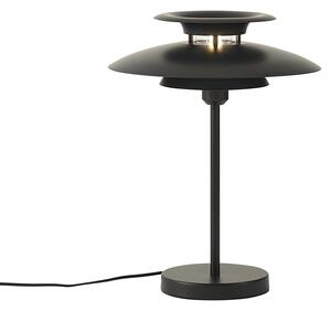 Retro stolná lampa čierna oceľ 45cm - Pauly