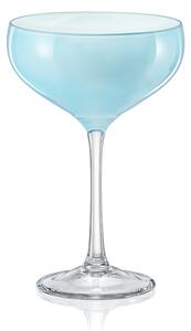 Crystalex modré poháre na koktaily Pralines 180 ml 4KS