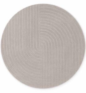 Vikosa Kusový koberec Arcura 106270 Light Grey kruh, 120x120 (priemer) kruh, šedá, obývacia izba