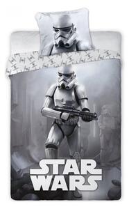 Bavlnené posteľné obliečky Hviezdne vojny - Star Wars - motív Stormtrooper - 100% bavlna - 70 x 90 cm + 140 x 200 cm