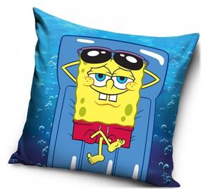 Vankúš SpongeBob na lehátku - 40 x 40 cm