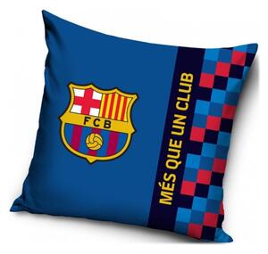Povlak na vankúš FC Barcelona - motív MÉS QUE UN CLUB - 40 x 40 cm