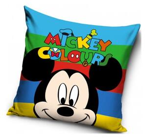 Vankúš Mickey Mouse - Disney - motív Colours - 40 x 40 cm