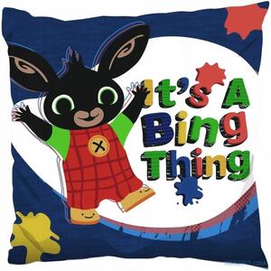 Obojstranný vankúš Zajačik Bing - motív It's A Bing Thing - 40 x 40 cm