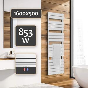 AQUAMARIN Vertikálny kúpeľňový radiátor, 1600 x 500 mm
