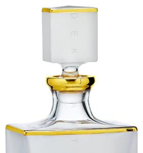Bohemia Jihlava zlatom dekorovaná karafa na whisky Nicolette 1000 ml