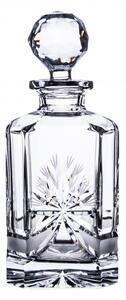 Onte Crystal Bohemia Crystal ručne brúsená karafa na whisky Mašle 800 ml