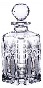 Onte Crystal Bohémia Crystal ručne brúsená karafa na whisky Exclusive 800 ml
