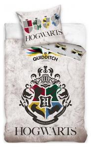Bavlnené posteľné obliečky Harry Potter - motív Metlobalové tímy - 100% bavlna - 70 x 90 cm + 140 x 200 cm