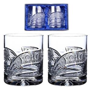 Onte Crystal Bohemia Crystal ručne brúsené poháre na whisky Kometa 330 ml 2KS