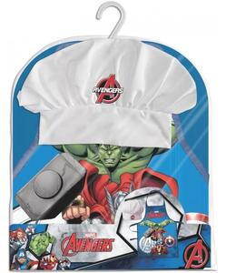 Detská zástera s kuchárskou čiapkou Avengers - MARVEL