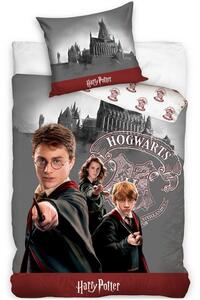 Bavlnené posteľné obliečky Harry Potter s priateľmi - 100% bavlna Renforcé - 70 x 90 cm + 140 x 200 cm
