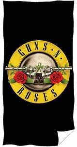 Bavlnená osuška Guns N' Roses - 100% bavlna, froté s gramážou 360 gr./m2 - 70 x 140 cm