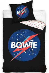 Bavlnené posteľné obliečky David Bowie - motív Planet Earth Is Blue - 100% bavlna Renforcé - 70 x 90 cm + 140 x 200 cm