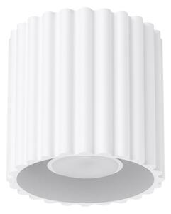 Stropné svietidlo Aura, 1x biele hliníkové tienidlo, (10 cm)