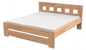 TEXPOL Manželská masívna posteľ JANA - 200x180, Materiál: BUK prírodný