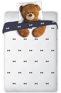Bavlnené posteľné obliečky Medvedík Teddy - 100% bavlna - 70 x 90 cm + 140 x 200 cm