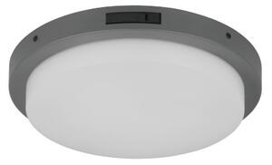 TRIO 630369142 BERMEJO vonkajšie stropné svietidlo so senzorom D300mm SMD LED 14W/1450lm 2300+3000+4000K IP54 antracitová