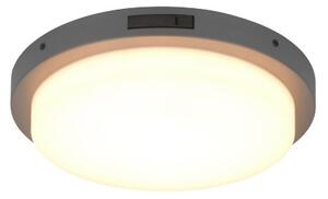 TRIO 630369142 BERMEJO vonkajšie stropné svietidlo so senzorom D300mm SMD LED 14W/1450lm 2300+3000+4000K IP54 antracitová