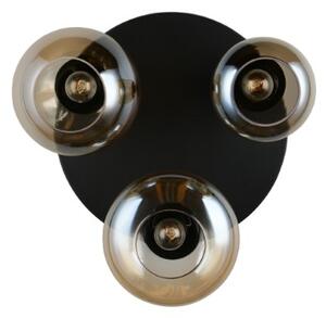 TRIO 617030313 LUMINA stropné svietidlo D485mm 3xE14 čierna, jantárová