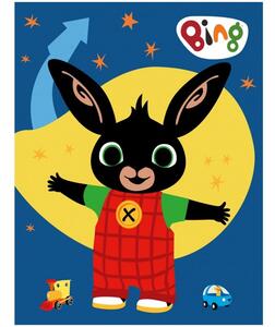 Detská fleecová deka Zajačik Bing a jeho hračky