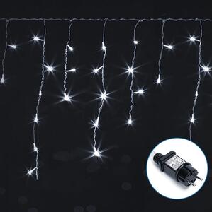 Aigostar - LED Vonkajšia dekoračná reťaz 75xLED/6W/230V 15x0,6m IP44 studená biela