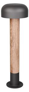 TRIO 562560135 FRASER vonkajšie stojanové svietidlo/stĺpik V540mm 1xE27 IP54 šedá, vzhľad dreva